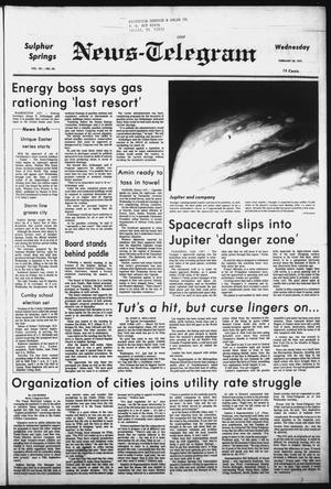 Sulphur Springs News-Telegram (Sulphur Springs, Tex.), Vol. 101, No. 50, Ed. 1 Wednesday, February 28, 1979