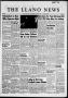 Newspaper: The Llano News (Llano, Tex.), Vol. 70, No. 43, Ed. 1 Thursday, Septem…