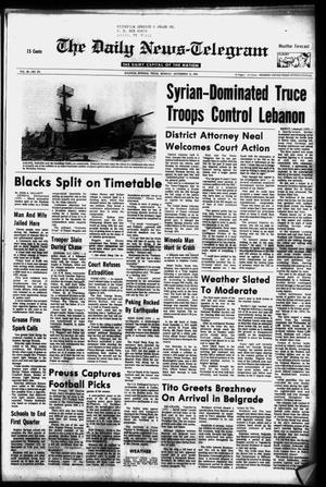The Daily News-Telegram (Sulphur Springs, Tex.), Vol. 98, No. 271, Ed. 1 Monday, November 15, 1976