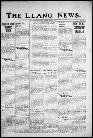 The Llano News. (Llano, Tex.), Vol. 48, No. 36, Ed. 1 Thursday, August 6, 1936