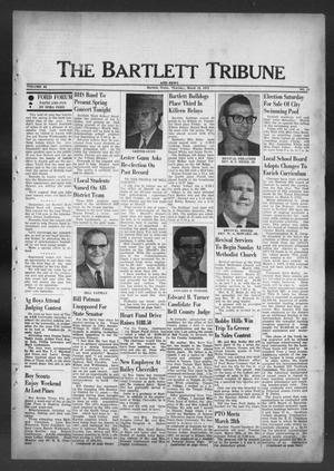 The Bartlett Tribune and News (Bartlett, Tex.), Vol. 85, No. 21, Ed. 1, Thursday, March 16, 1972