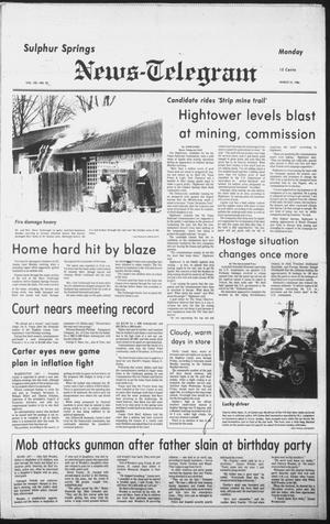 Sulphur Springs News-Telegram (Sulphur Springs, Tex.), Vol. 102, No. 59, Ed. 1 Monday, March 10, 1980