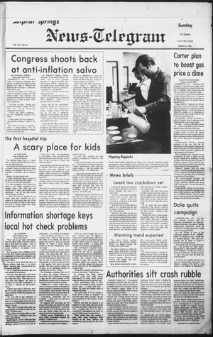 Sulphur Springs News-Telegram (Sulphur Springs, Tex.), Vol. 102, No. 64, Ed. 1 Sunday, March 16, 1980