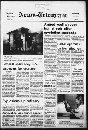 Sulphur Springs News-Telegram (Sulphur Springs, Tex.), Vol. 101, No. 36, Ed. 1 Monday, February 12, 1979
