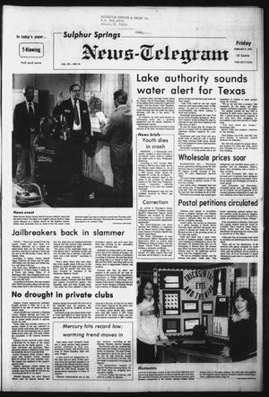 Sulphur Springs News-Telegram (Sulphur Springs, Tex.), Vol. 101, No. 34, Ed. 1 Friday, February 9, 1979