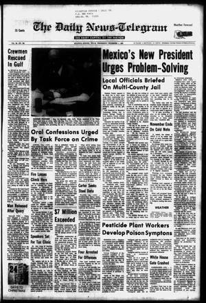 The Daily News-Telegram (Sulphur Springs, Tex.), Vol. 98, No. 284, Ed. 1 Wednesday, December 1, 1976