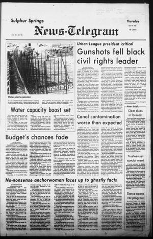 Sulphur Springs News-Telegram (Sulphur Springs, Tex.), Vol. 102, No. 128, Ed. 1 Thursday, May 29, 1980