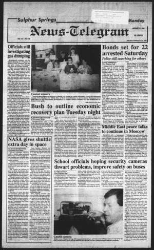 Sulphur Springs News-Telegram (Sulphur Springs, Tex.), Vol. 114, No. 22, Ed. 1 Monday, January 27, 1992