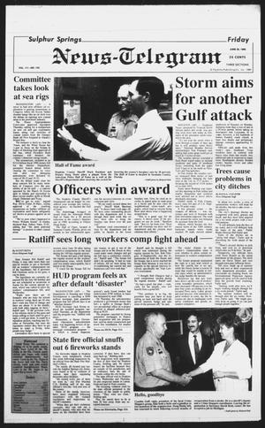 Sulphur Springs News-Telegram (Sulphur Springs, Tex.), Vol. 111, No. 155, Ed. 1 Friday, June 30, 1989