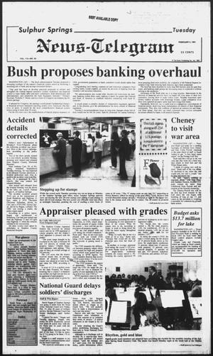Sulphur Springs News-Telegram (Sulphur Springs, Tex.), Vol. 113, No. 30, Ed. 1 Tuesday, February 5, 1991