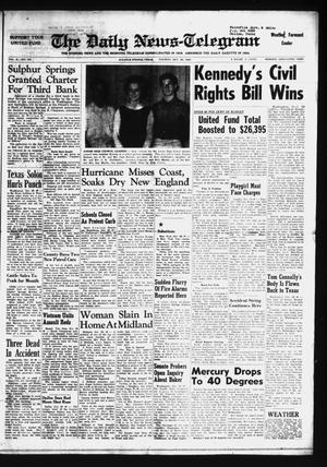 The Daily News-Telegram (Sulphur Springs, Tex.), Vol. 85, No. 255, Ed. 1 Tuesday, October 29, 1963