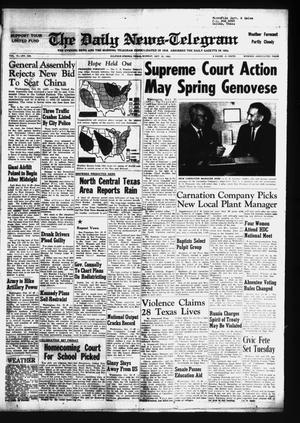 The Daily News-Telegram (Sulphur Springs, Tex.), Vol. 85, No. 248, Ed. 1 Monday, October 21, 1963