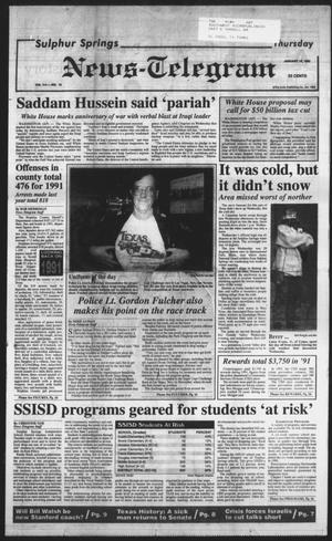 Sulphur Springs News-Telegram (Sulphur Springs, Tex.), Vol. 114, No. 13, Ed. 1 Thursday, January 16, 1992