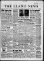 Newspaper: The Llano News (Llano, Tex.), Vol. 70, No. 33, Ed. 1 Thursday, July 1…