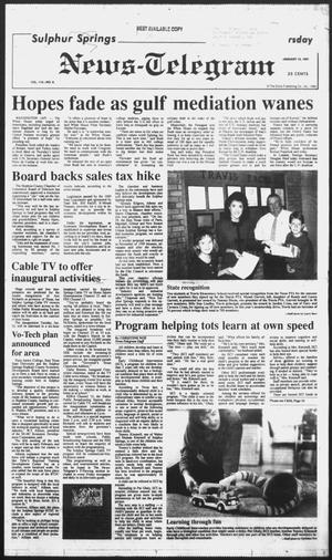 Sulphur Springs News-Telegram (Sulphur Springs, Tex.), Vol. 113, No. 8, Ed. 1 Thursday, January 10, 1991