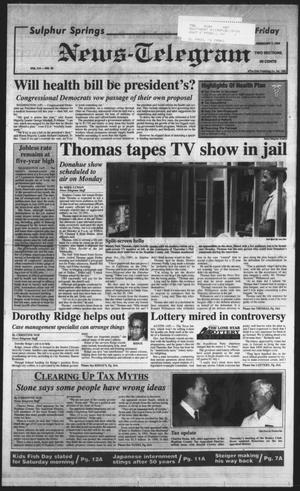 Sulphur Springs News-Telegram (Sulphur Springs, Tex.), Vol. 114, No. 32, Ed. 1 Friday, February 7, 1992