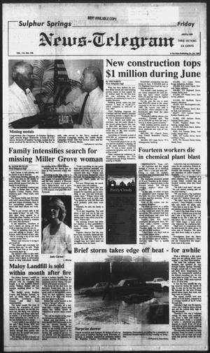 Sulphur Springs News-Telegram (Sulphur Springs, Tex.), Vol. 112, No. 159, Ed. 1 Friday, July 6, 1990