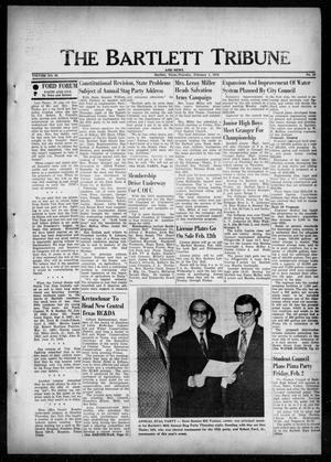 The Bartlett Tribune and News (Bartlett, Tex.), Vol. 86, No. 15, Ed. 1, Thursday, February 1, 1973