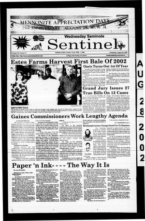 Seminole Sentinel (Seminole, Tex.), Vol. 95, No. 91, Ed. 1 Wednesday, August 28, 2002