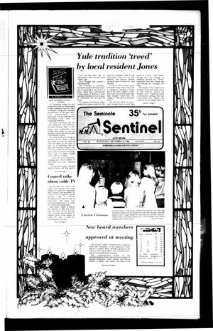 The Seminole Sentinel (Seminole, Tex.), Vol. 80, No. 16, Ed. 1 Wednesday, December 24, 1986