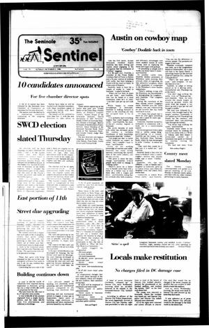 The Seminole Sentinel (Seminole, Tex.), Vol. 79, No. 97, Ed. 1 Sunday, October 5, 1986