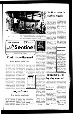 The Seminole Sentinel (Seminole, Tex.), Vol. 80, No. 8, Ed. 1 Wednesday, November 26, 1986