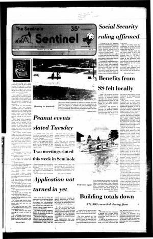 Primary view of object titled 'The Seminole Sentinel (Seminole, Tex.), Vol. 79, No. 71, Ed. 1 Sunday, July 6, 1986'.