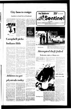 Primary view of object titled 'The Seminole Sentinel (Seminole, Tex.), Vol. 79, No. 81, Ed. 1 Sunday, August 10, 1986'.