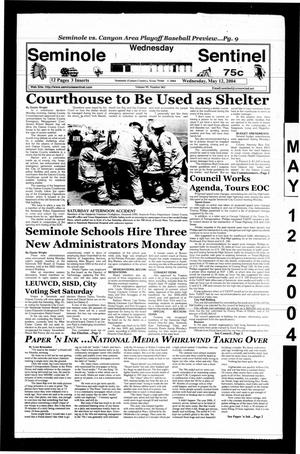 Seminole Sentinel (Seminole, Tex.), Vol. 95, No. 61, Ed. 1 Wednesday, May 12, 2004