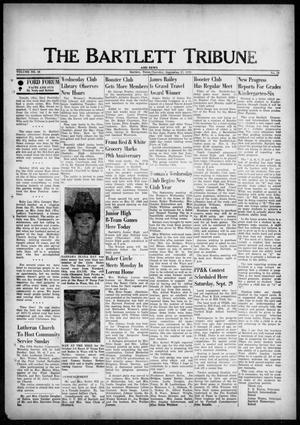 The Bartlett Tribune and News (Bartlett, Tex.), Vol. 86, No. 49, Ed. 1, Thursday, September 27, 1973