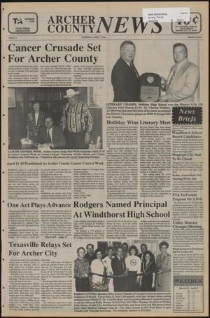 Archer County News (Archer City, Tex.), No. 14, Ed. 1 Thursday, April 7, 1994