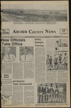 Archer County News (Archer City, Tex.), No. 1, Ed. 1 Thursday, January 3, 1985