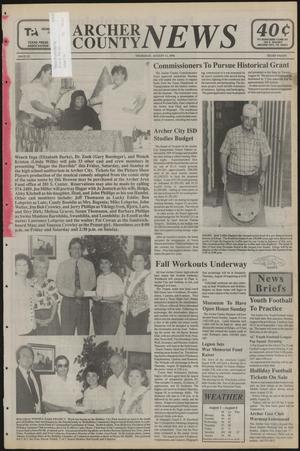 Archer County News (Archer City, Tex.), No. 32, Ed. 1 Thursday, August 11, 1994
