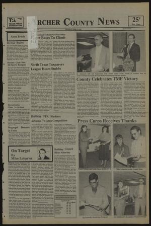 Primary view of object titled 'Archer County News (Archer City, Tex.), No. 17, Ed. 1 Thursday, April 23, 1987'.