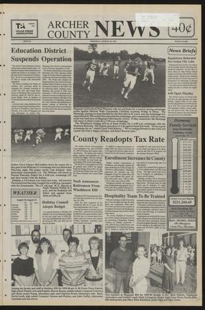 Archer County News (Archer City, Tex.), No. 34, Ed. 1 Thursday, August 26, 1993