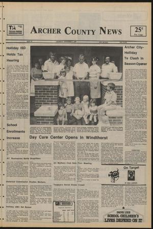 Archer County News (Archer City, Tex.), No. 36, Ed. 1 Thursday, September 5, 1985