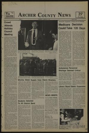 Archer County News (Archer City, Tex.), No. 6, Ed. 1 Thursday, February 5, 1987