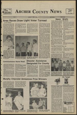 Archer County News (Archer City, Tex.), No. 15, Ed. 1 Thursday, April 11, 1985