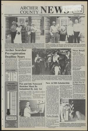 Archer County News (Archer City, Tex.), No. 25, Ed. 1 Thursday, June 24, 1993