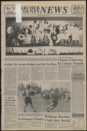 Archer County News (Archer City, Tex.), No. 33, Ed. 1 Thursday, August 18, 1994