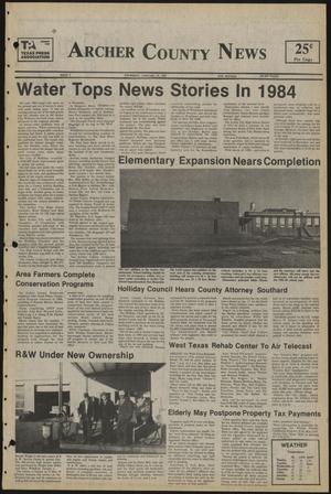 Archer County News (Archer City, Tex.), No. 2, Ed. 1 Thursday, January 10, 1985