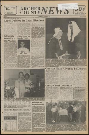 Archer County News (Archer City, Tex.), No. 13, Ed. 1 Thursday, March 30, 1995