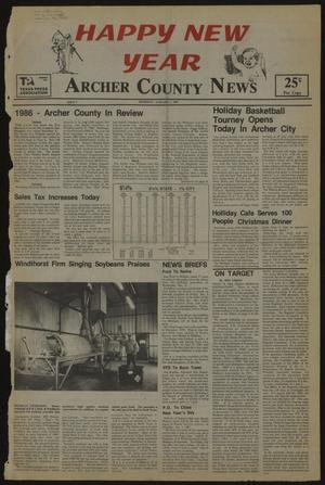 Archer County News (Archer City, Tex.), No. 1, Ed. 1 Thursday, January 1, 1987