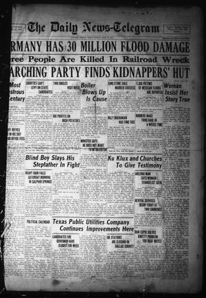 The Daily News-Telegram (Sulphur Springs, Tex.), Vol. 28, No. 140, Ed. 1 Sunday, June 27, 1926