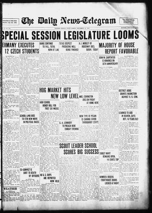 The Daily News-Telegram (Sulphur Springs, Tex.), Vol. 39, No. 275, Ed. 1 Sunday, November 19, 1939