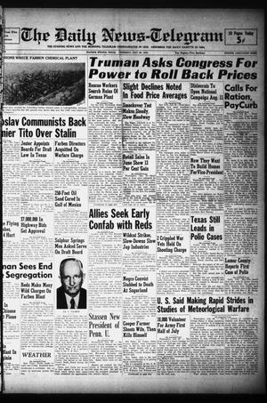 The Daily News-Telegram (Sulphur Springs, Tex.), Vol. 50, No. 180, Ed. 1 Thursday, July 29, 1948