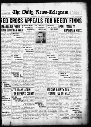 The Daily News-Telegram (Sulphur Springs, Tex.), Vol. 39, No. 295, Ed. 1 Wednesday, December 13, 1939