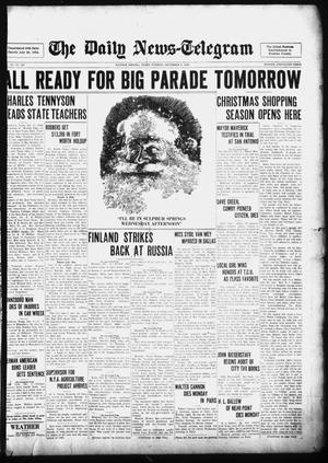 The Daily News-Telegram (Sulphur Springs, Tex.), Vol. 39, No. 288, Ed. 1 Tuesday, December 5, 1939