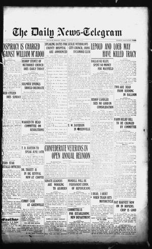 The Daily News-Telegram (Sulphur Springs, Tex.), Vol. 26, No. 133, Ed. 1 Tuesday, June 3, 1924