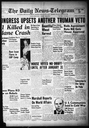 The Daily News-Telegram (Sulphur Springs, Tex.), Vol. 50, No. 145, Ed. 1 Thursday, June 17, 1948
